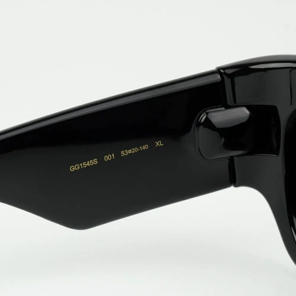 NEW Gucci GG1545S  001 Black Grey Women Square Sunglasses GG 1545S